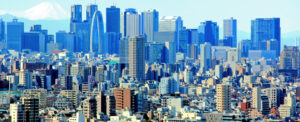 日本興志_高層ビルが立ち並ぶ都会